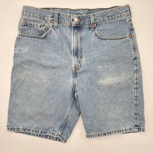 Vintage 1990's Levi's 505 Regular Fit Denim Shorts Size 34 Men's